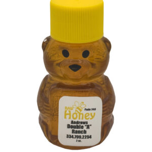 Honey Bear Light Honey 2 oz Wildly Blessed
