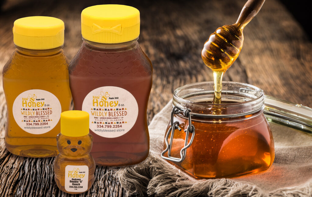 wildly blessed honey collection