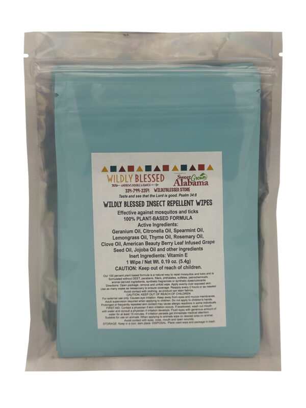Locally Made Insect Repellent Wipes