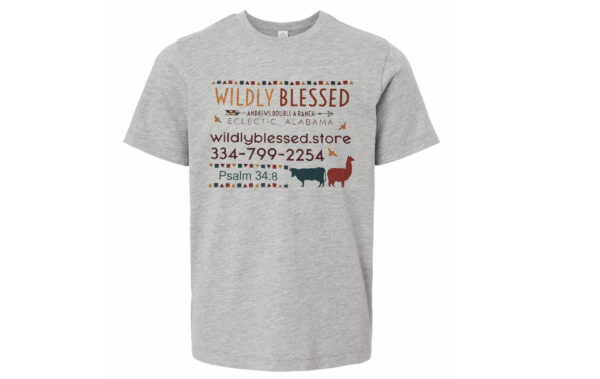 Wildly Blessed Short Sleeve