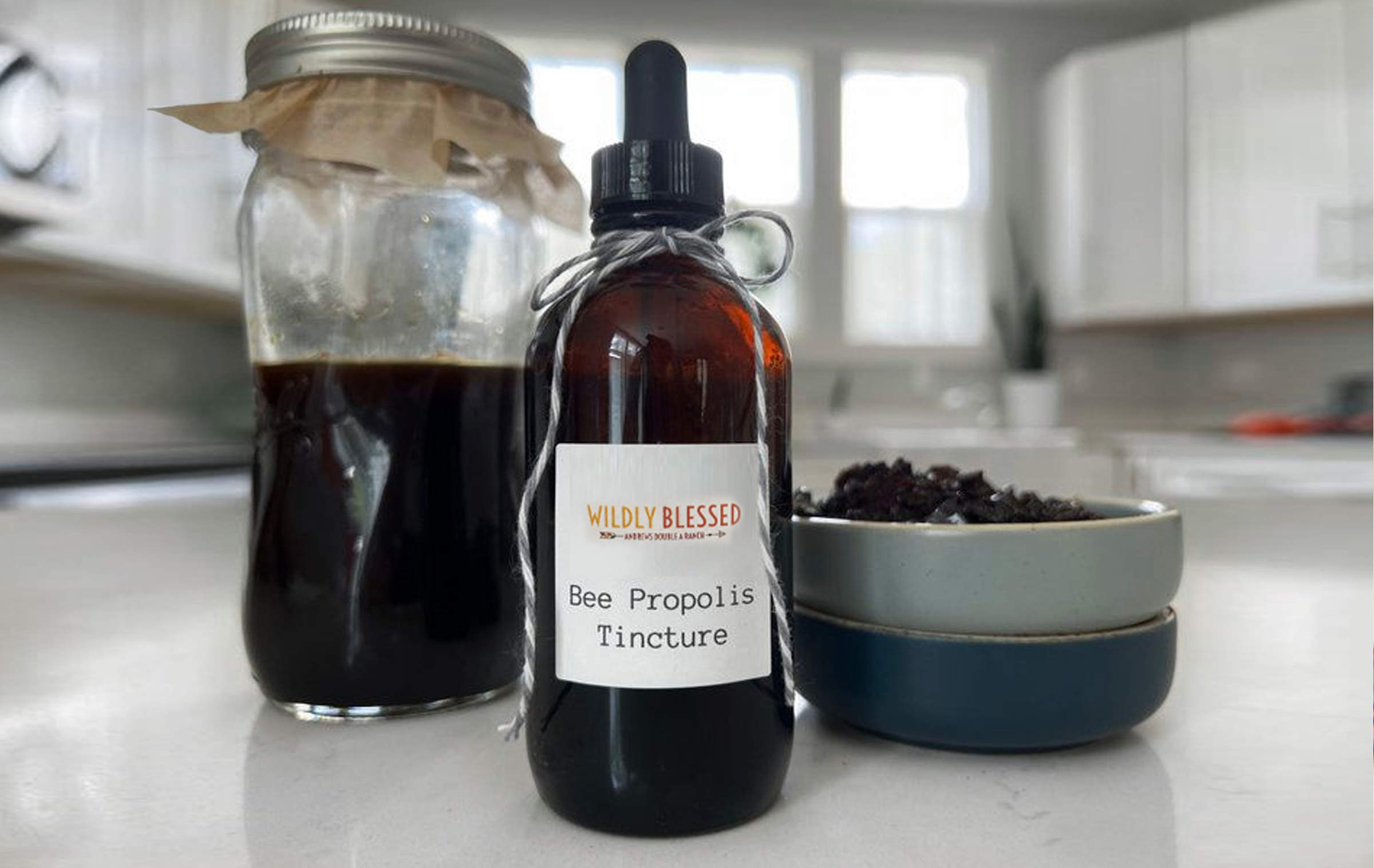 bee propolis tincture wildly blessed